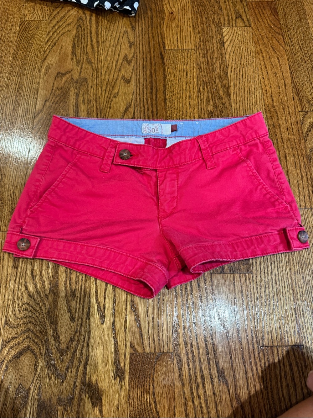SO red shorts size 3 juniors